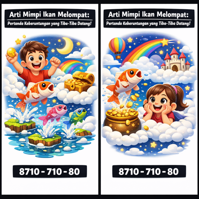 Arti Mimpi Ikan Melompat: Pertanda Keberuntungan yang Tiba-Tiba Datang!