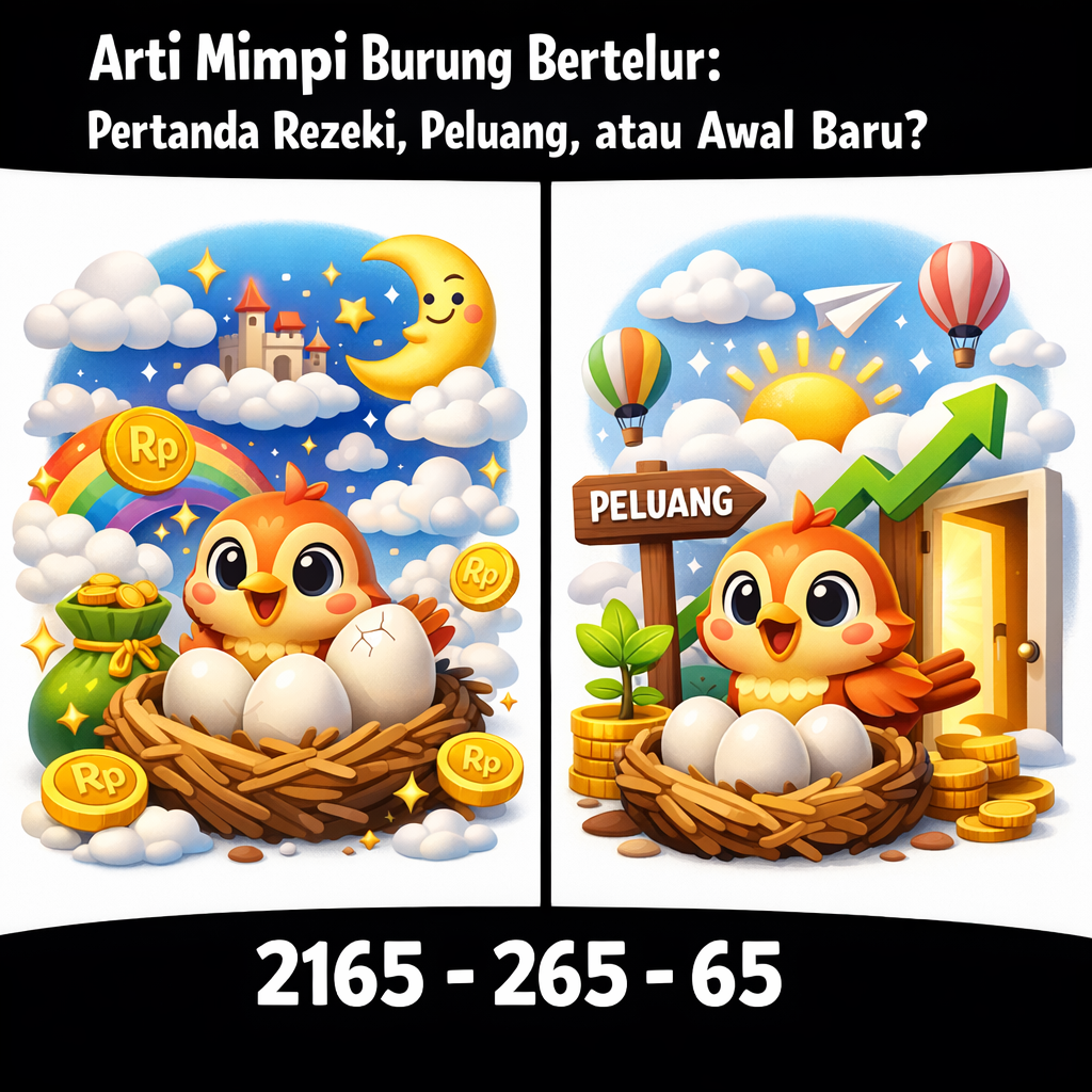 Arti Mimpi Burung Bertelur: Pertanda Rezeki, Peluang, atau Awal Baru?