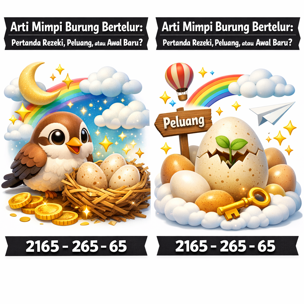 Arti Mimpi Burung Bertelur: Pertanda Rezeki, Peluang, atau Awal Baru?
