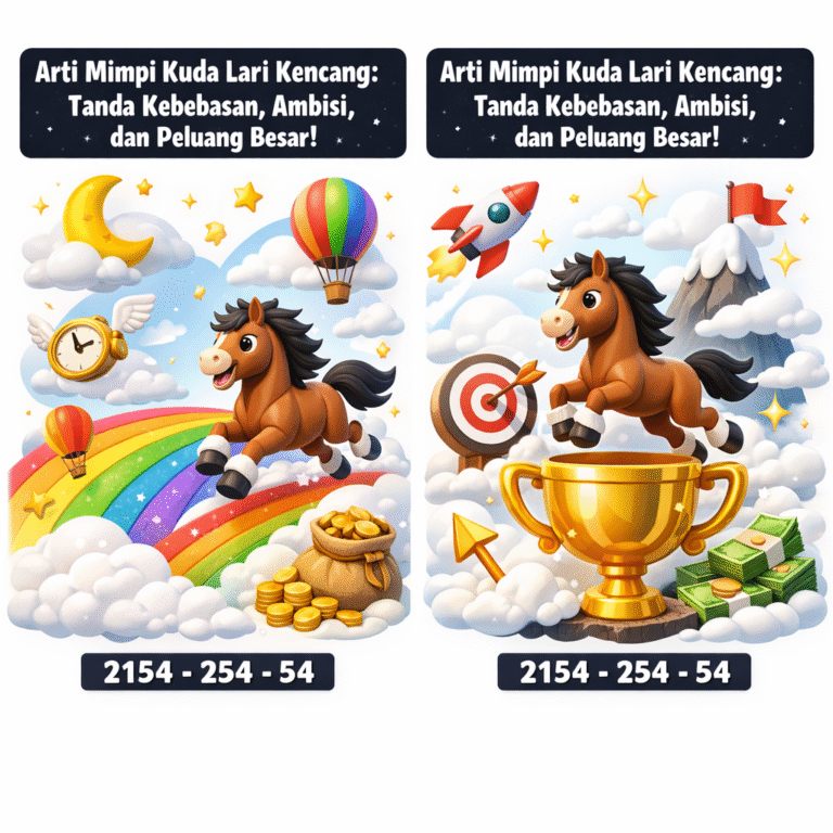 Arti Mimpi Kuda Lari Kencang: Tanda Kebebasan, Ambisi, dan Peluang Besar!
