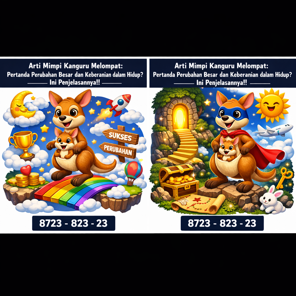 Arti Mimpi Kanguru Melompat: Pertanda Perubahan Besar dan Keberanian dalam Hidup