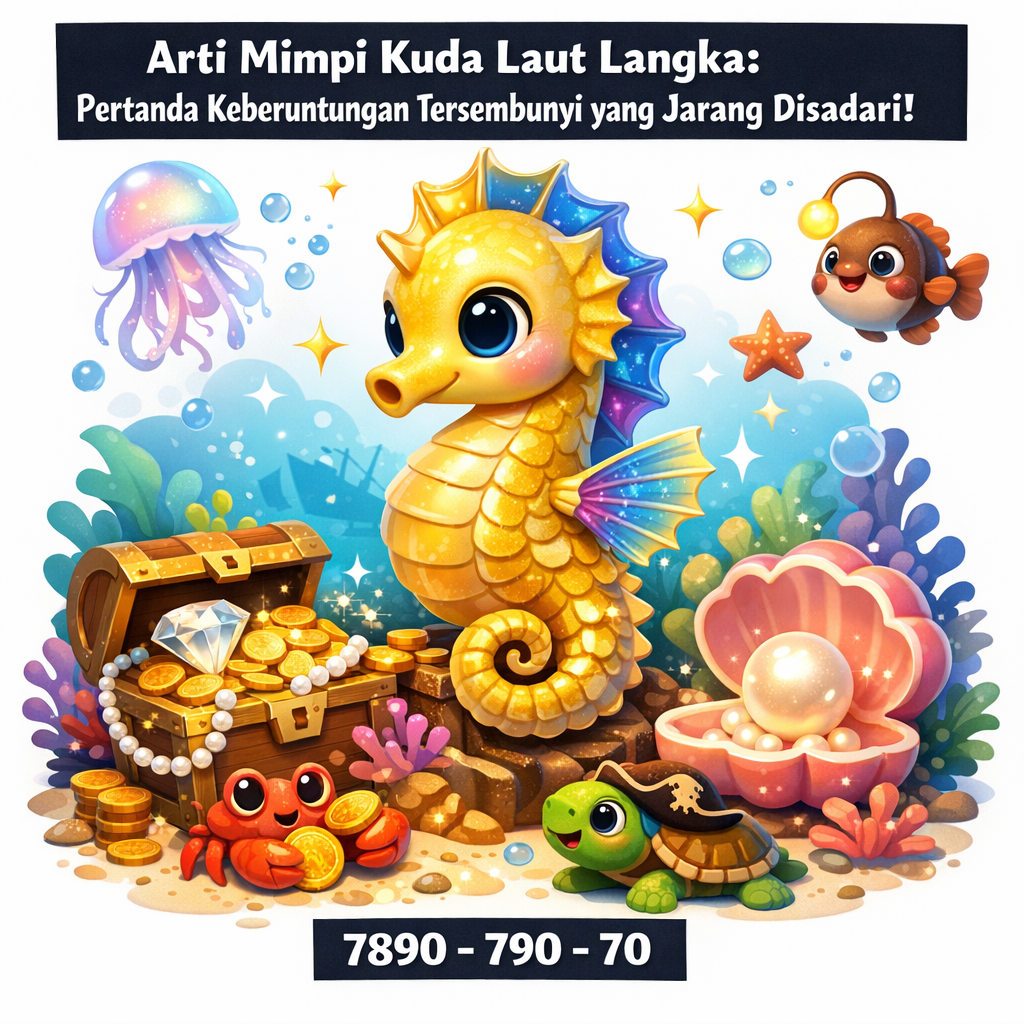 Arti mimpi kuda laut langka mengungkap makna keberuntungan tersembunyi, perubahan hidup, dan peluang unik yang jarang datang. Temukan tafsir lengkapnya di sini.