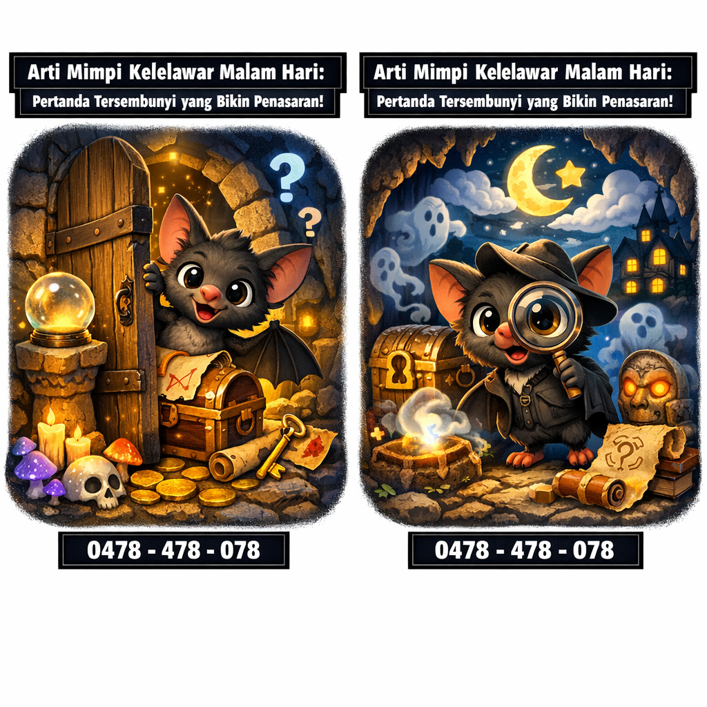 Arti Mimpi Kelelawar Malam Hari: Pertanda Tersembunyi yang Bikin Penasaran!