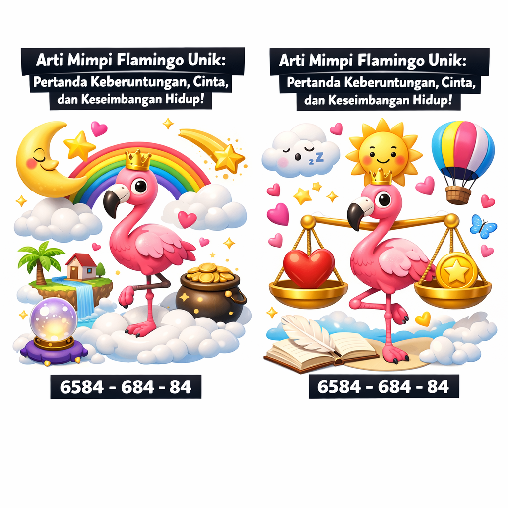 Arti Mimpi Flamingo Unik: Pertanda Keberuntungan, Cinta, dan Keseimbangan Hidup!