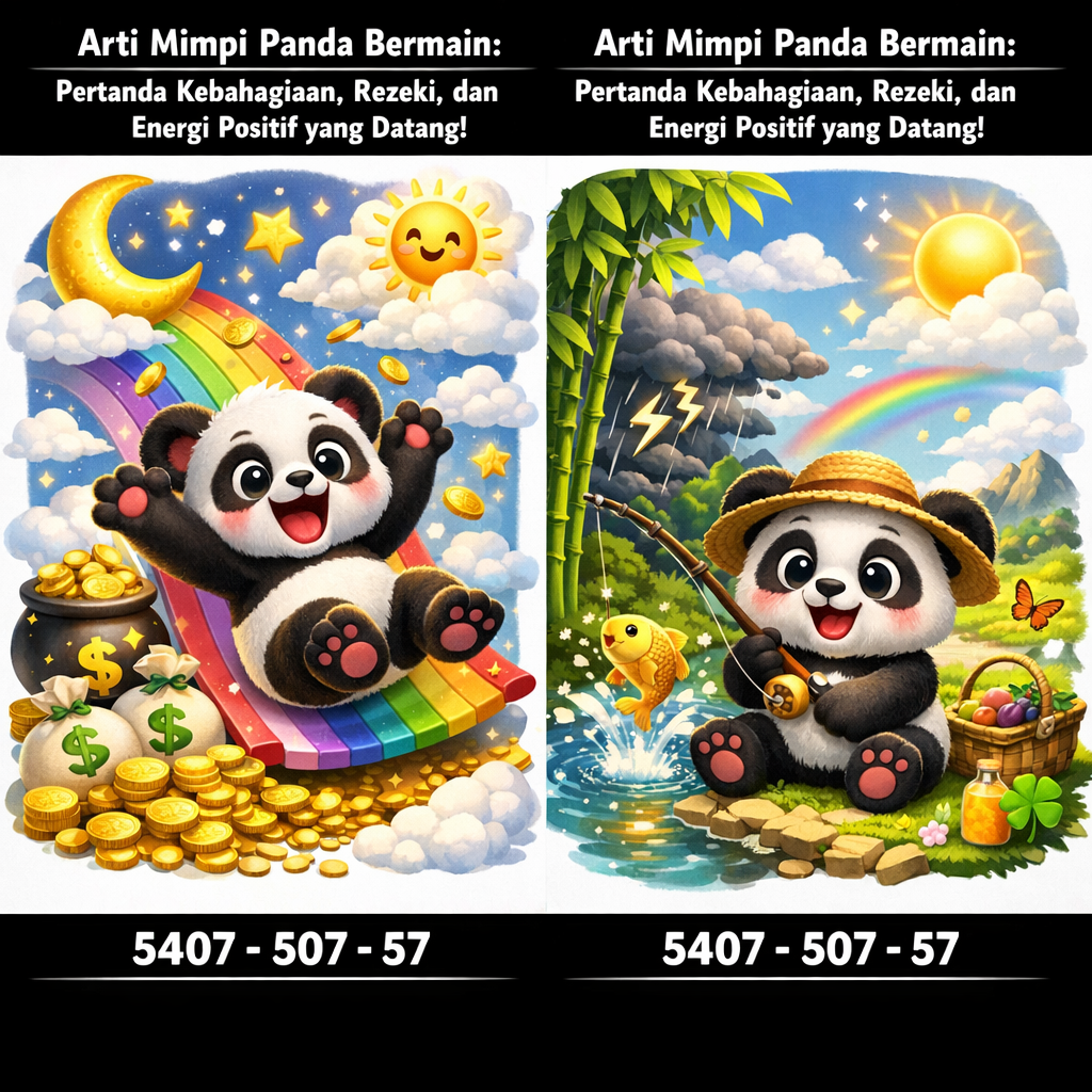 Arti Mimpi Panda Bermain: Pertanda Kebahagiaan, Rezeki, dan Energi Positif yang Datang!