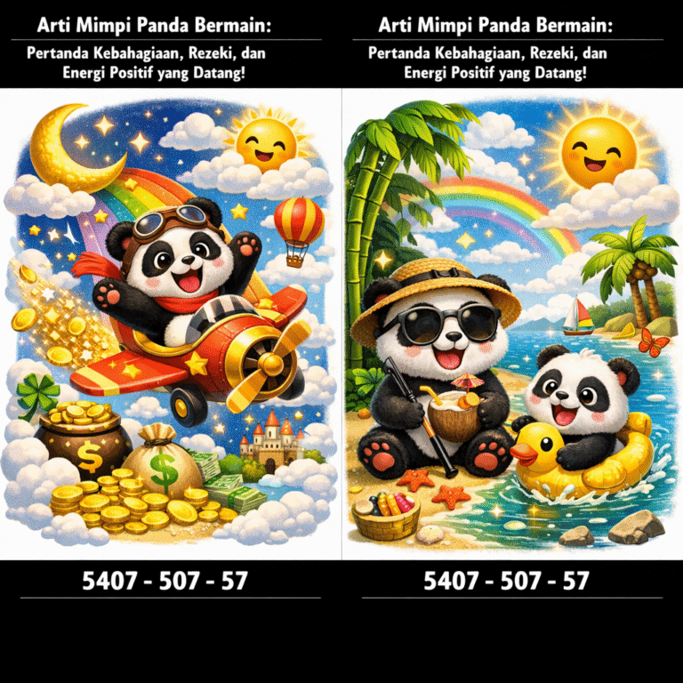Arti Mimpi Panda Bermain: Pertanda Kebahagiaan, Rezeki, dan Energi Positif yang Datang!