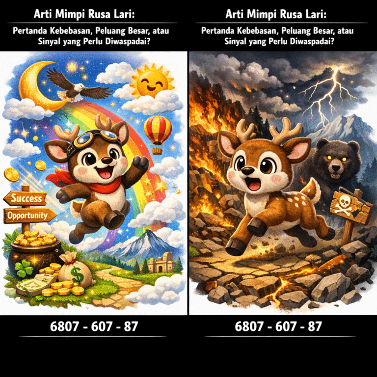 Arti Mimpi Rusa Lari: Pertanda Kebebasan, Peluang Besar, atau Sinyal yang Perlu Diwaspadai?