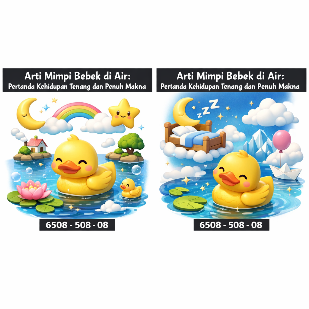 Arti Mimpi Bebek di Air: Pertanda Kehidupan Tenang dan Penuh Makna