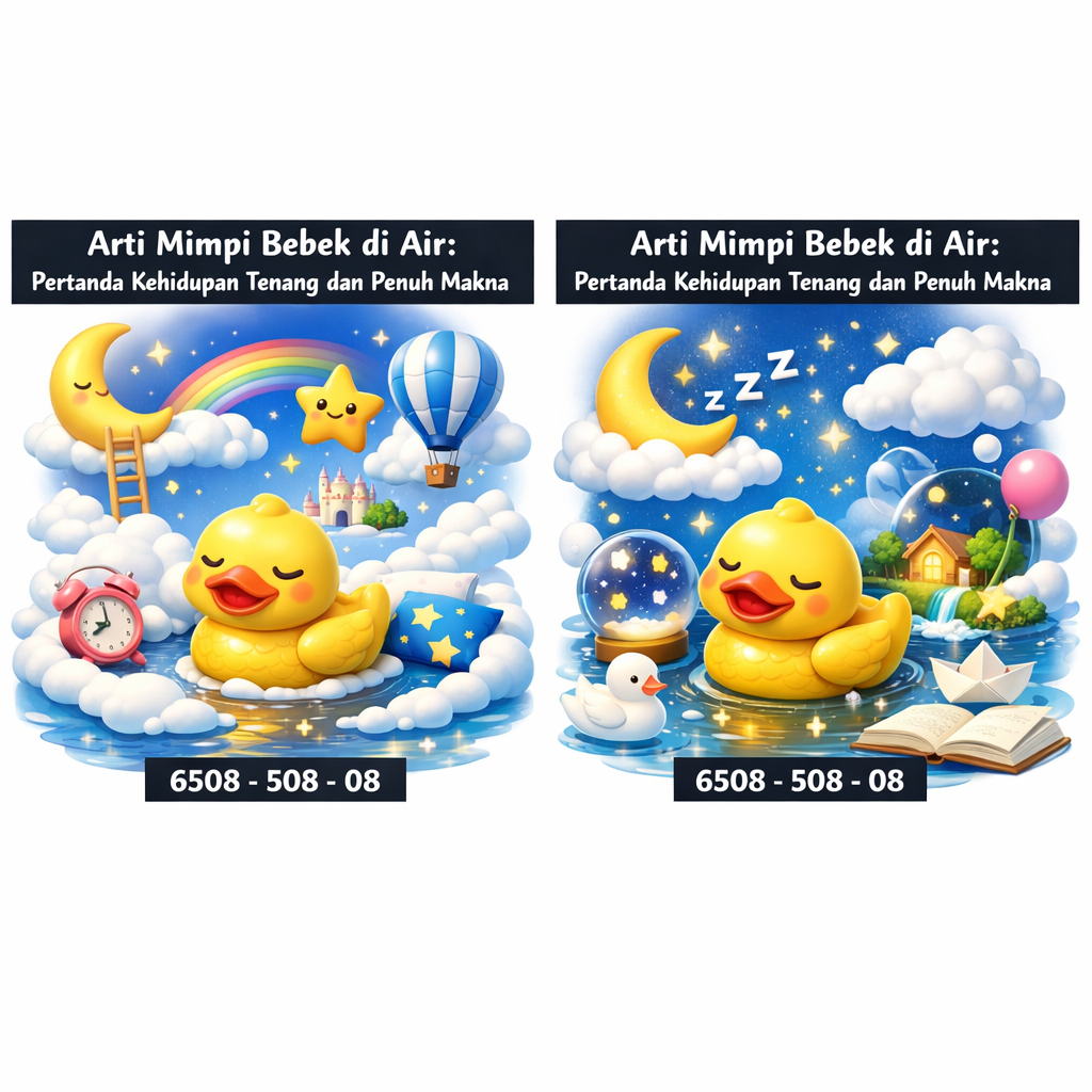 Arti Mimpi Bebek di Air: Pertanda Kehidupan Tenang dan Penuh Makna