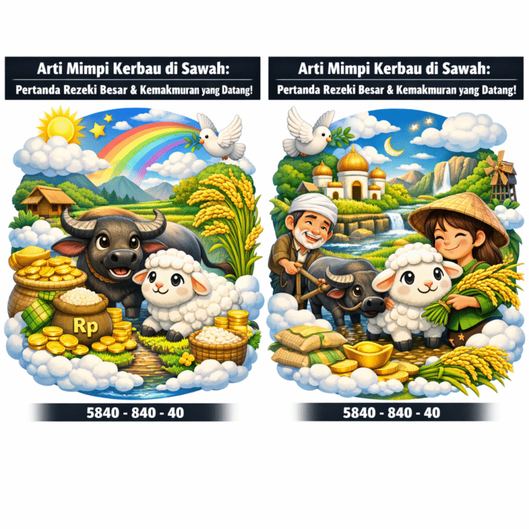 Arti Mimpi Kerbau di Sawah: Pertanda Rezeki Besar & Kemakmuran yang Datang!