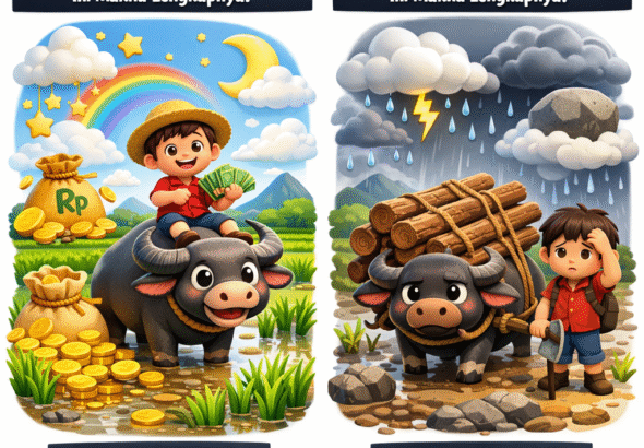 Arti Mimpi Kerbau di Sawah: Pertanda Rezeki Besar atau Beban Hidup? Ini Makna Lengkapnya!