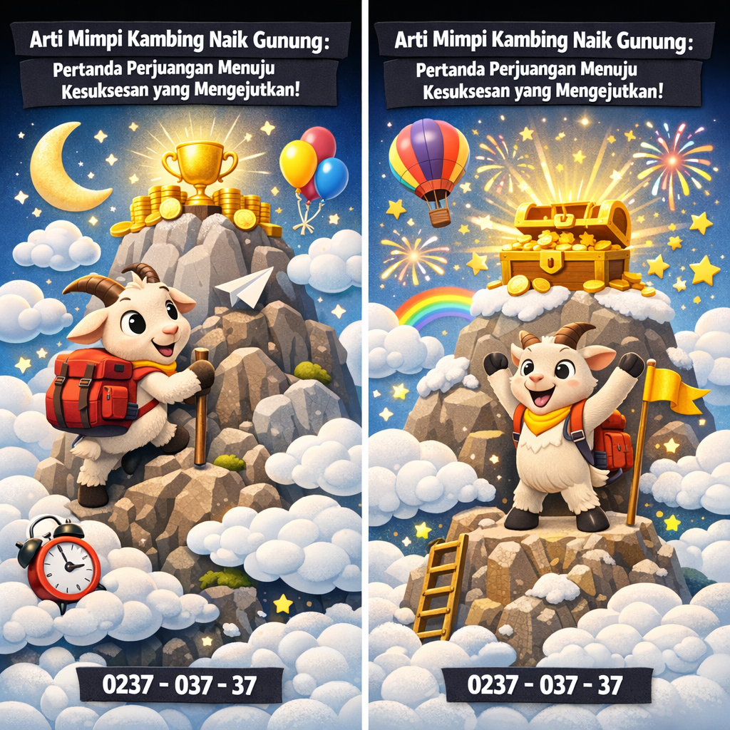 Arti Mimpi Kambing Naik Gunung: Pertanda Perjuangan Menuju Kesuksesan yang Mengejutkan!