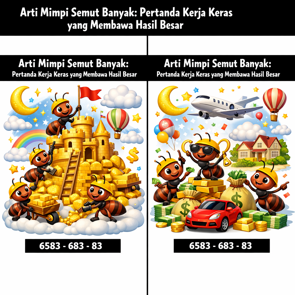Arti Mimpi Semut Banyak: Pertanda Kerja Keras yang Membawa Hasil Besar