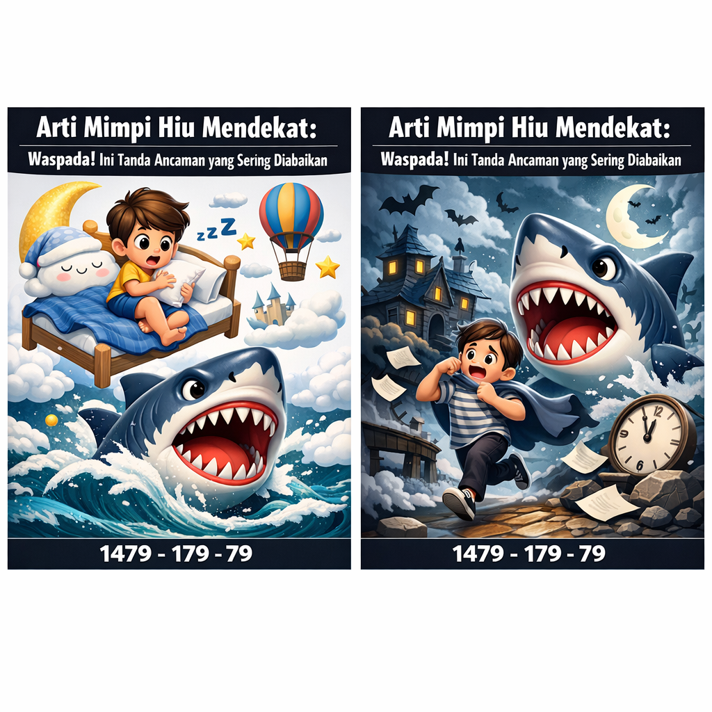 Arti Mimpi Hiu Mendekat: Waspada! Ini Tanda Ancaman yang Sering Diabaikan