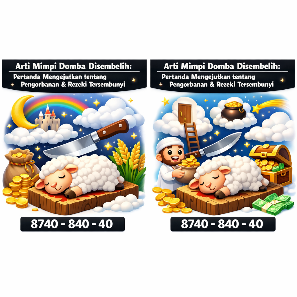 Arti Mimpi Domba Disembelih: Pertanda Mengejutkan tentang Pengorbanan & Rezeki Tersembunyi