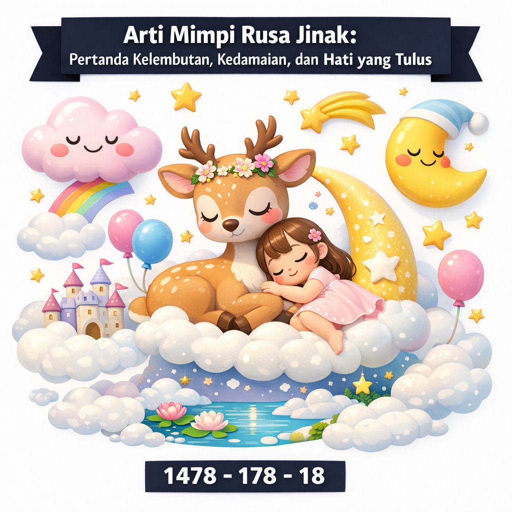 Arti Mimpi Rusa Jinak: Pertanda Kelembutan, Kedamaian, dan Hati yang Tulus