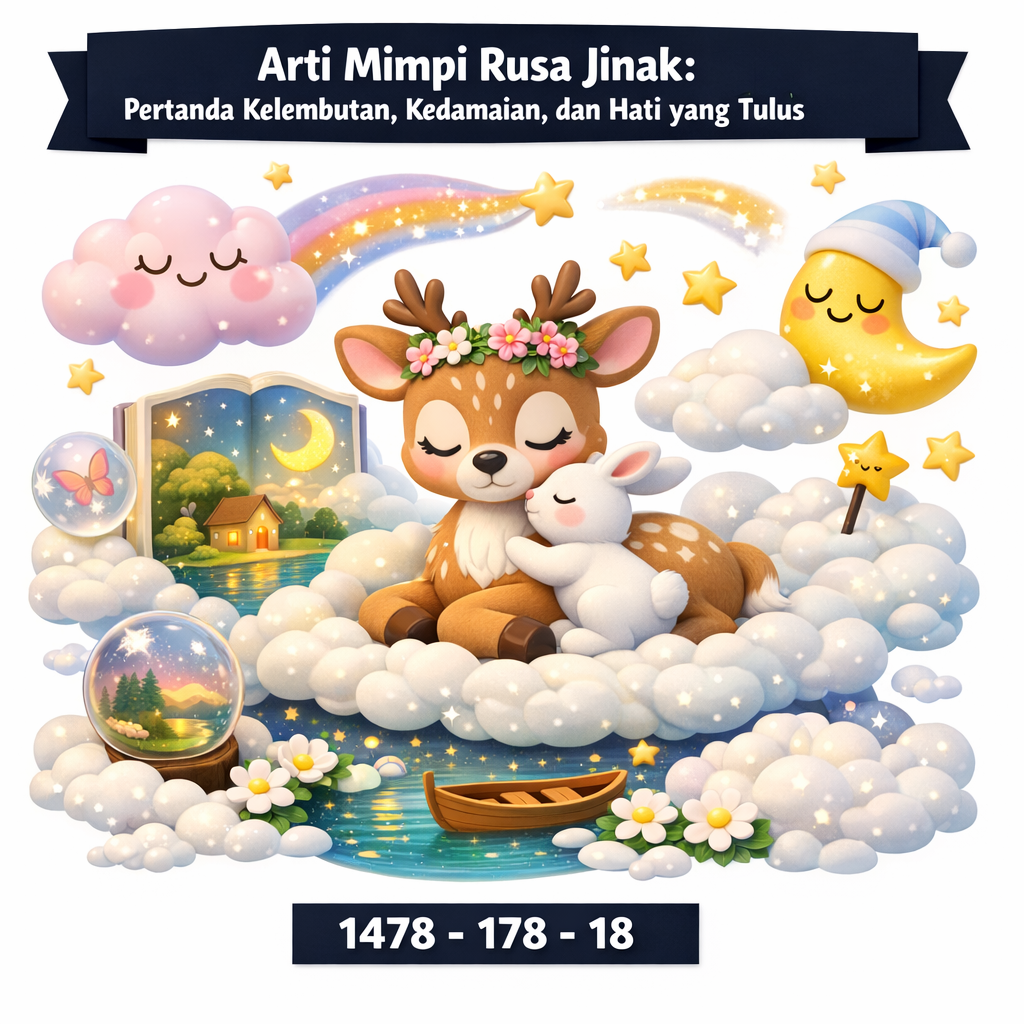 Arti Mimpi Rusa Jinak: Pertanda Kelembutan, Kedamaian, dan Hati yang Tulus