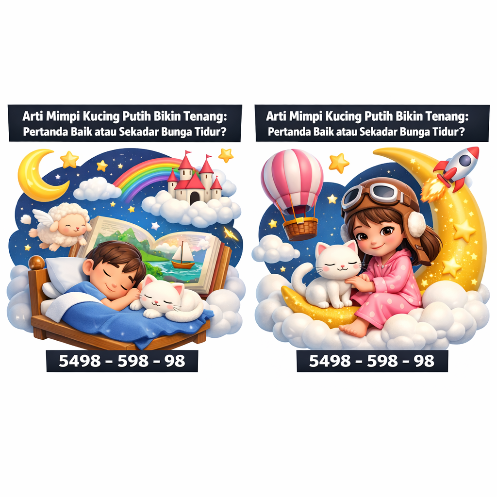 Arti Mimpi Kucing Putih Bikin Tenang: Pertanda Baik atau Sekadar Bunga Tidur?