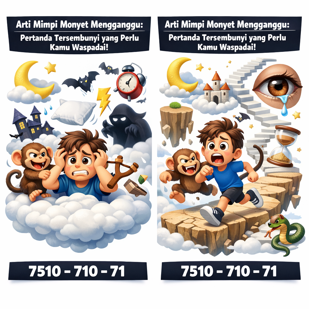 Arti Mimpi Monyet Mengganggu: Pertanda Tersembunyi yang Perlu Kamu Waspadai!
