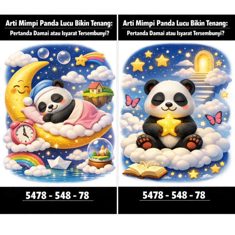 Arti Mimpi Panda Lucu Bikin Tenang: Pertanda Damai atau Isyarat Tersembunyi?