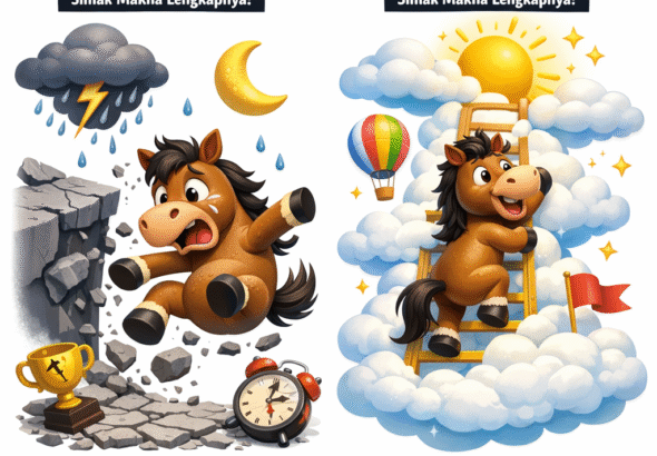 Arti Mimpi Kuda Jatuh: Pertanda Kegagalan atau Awal Kebangkitan? Simak Makna Lengkapnya!