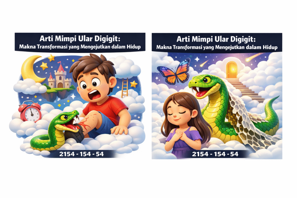 Arti Mimpi Ular Digigit: Makna Transformasi yang Mengejutkan dalam Hidup