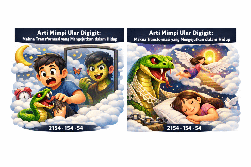 Arti Mimpi Ular Digigit: Makna Transformasi yang Mengejutkan dalam Hidup