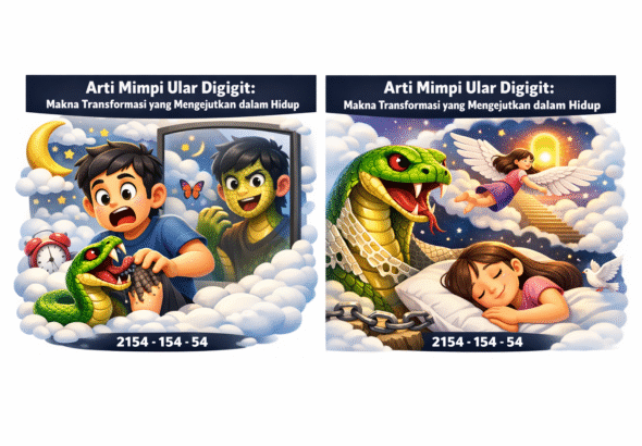 Arti Mimpi Ular Digigit: Makna Transformasi yang Mengejutkan dalam Hidup