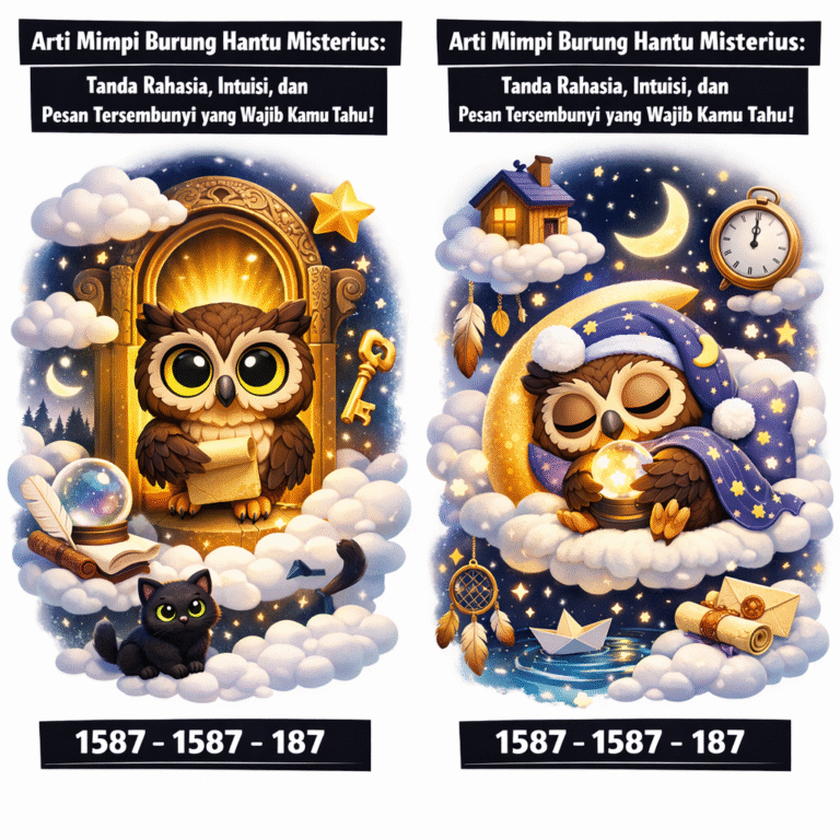 Arti Mimpi Burung Hantu Misterius: Tanda Rahasia, Intuisi, dan Pesan Tersembunyi yang Wajib Kamu Tahu!