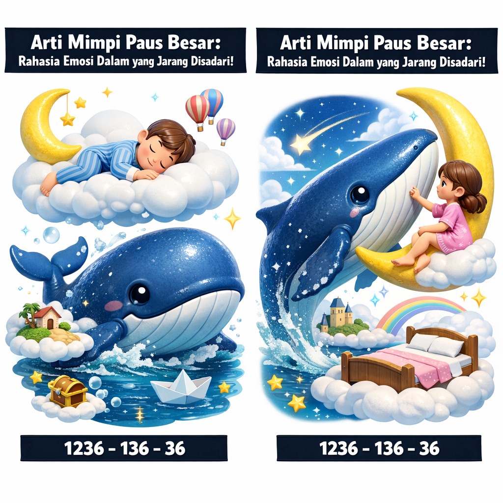 Arti Mimpi Paus Besar: Rahasia Emosi Dalam yang Jarang Disadari!