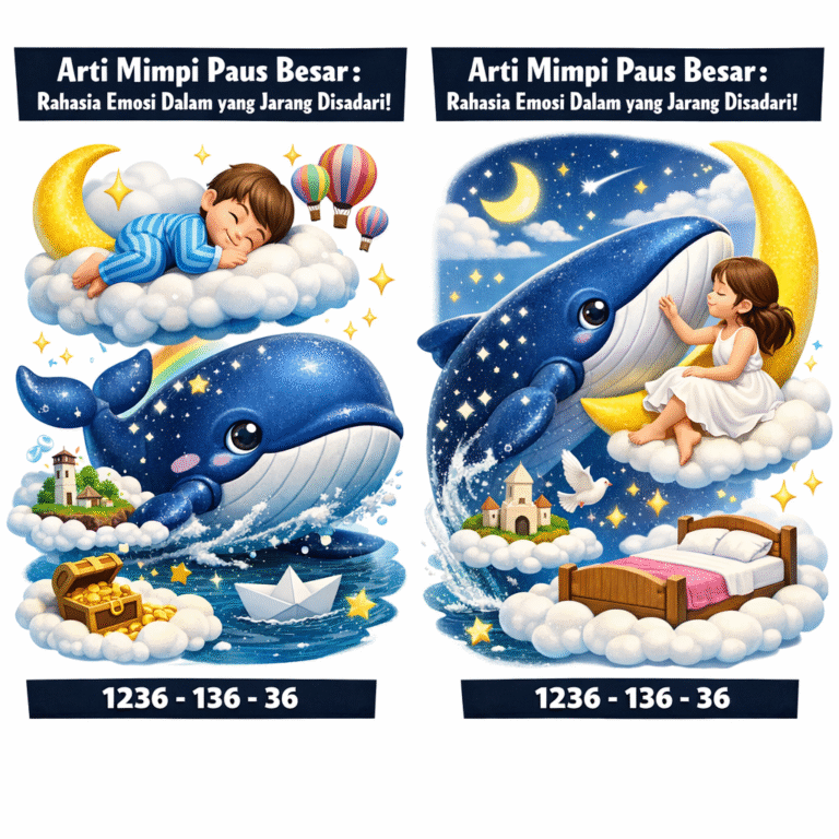 Arti Mimpi Paus Besar: Rahasia Emosi Dalam yang Jarang Disadari!