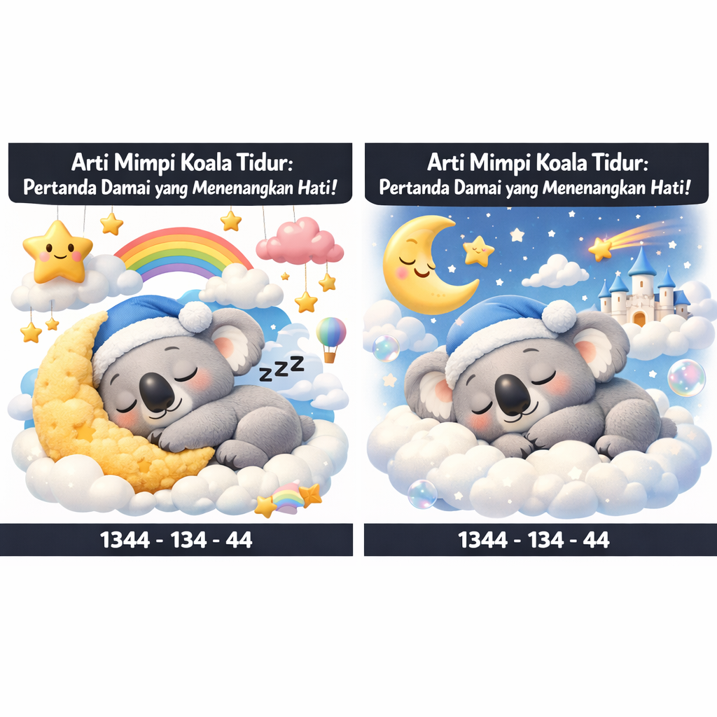Arti Mimpi Koala Tidur: Pertanda Damai yang Menenangkan Hati!