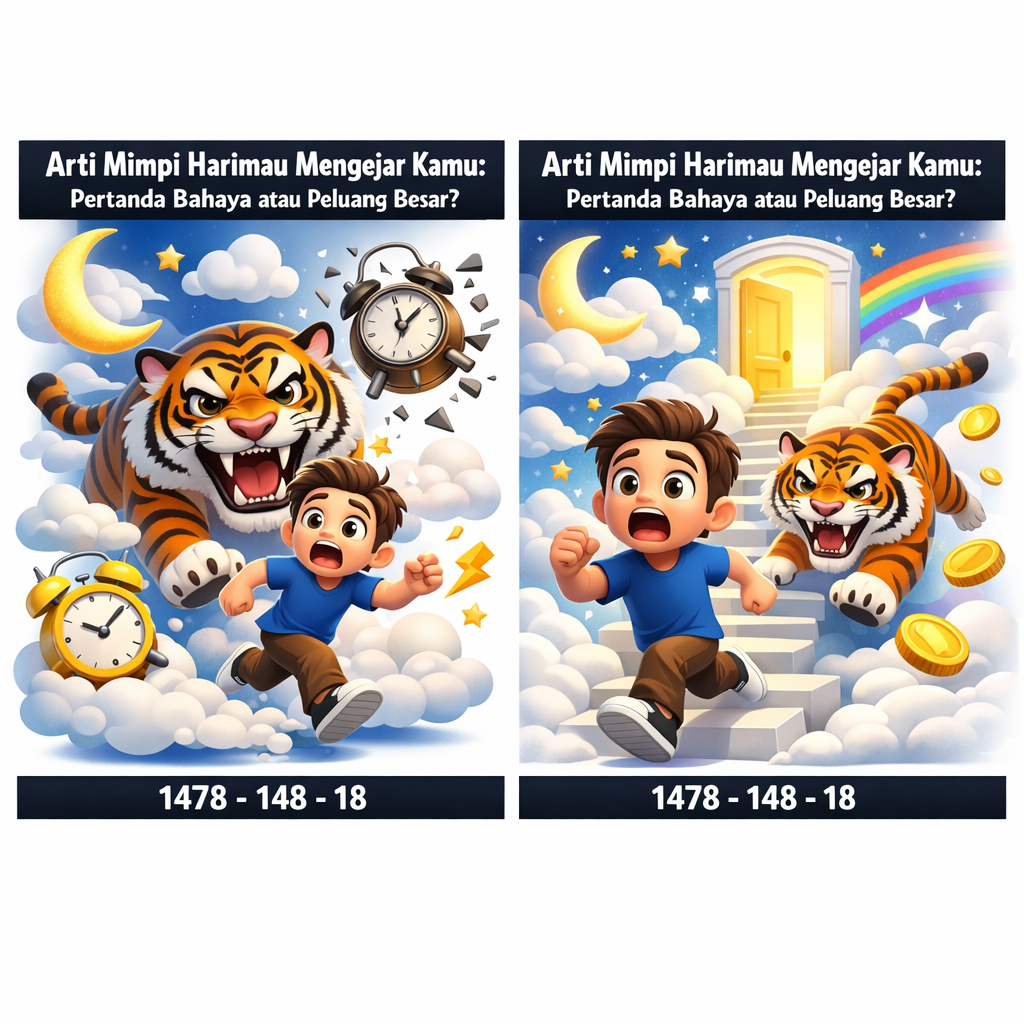 Arti Mimpi Harimau Mengejar Kamu: Pertanda Bahaya atau Peluang Besar?