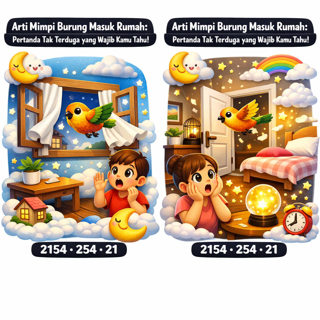 Arti Mimpi Burung Masuk Rumah: Pertanda Tak Terduga yang Wajib Kamu Tahu!