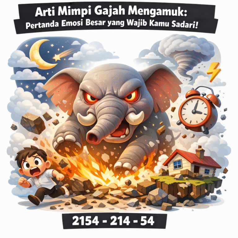 Arti Mimpi Gajah Mengamuk: Pertanda Emosi Besar yang Wajib Kamu Sadari!