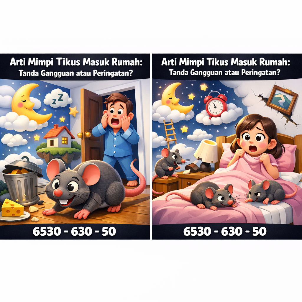 Arti Mimpi Tikus Masuk Rumah: Pertanda Tersembunyi yang Perlu Kamu Waspadai!