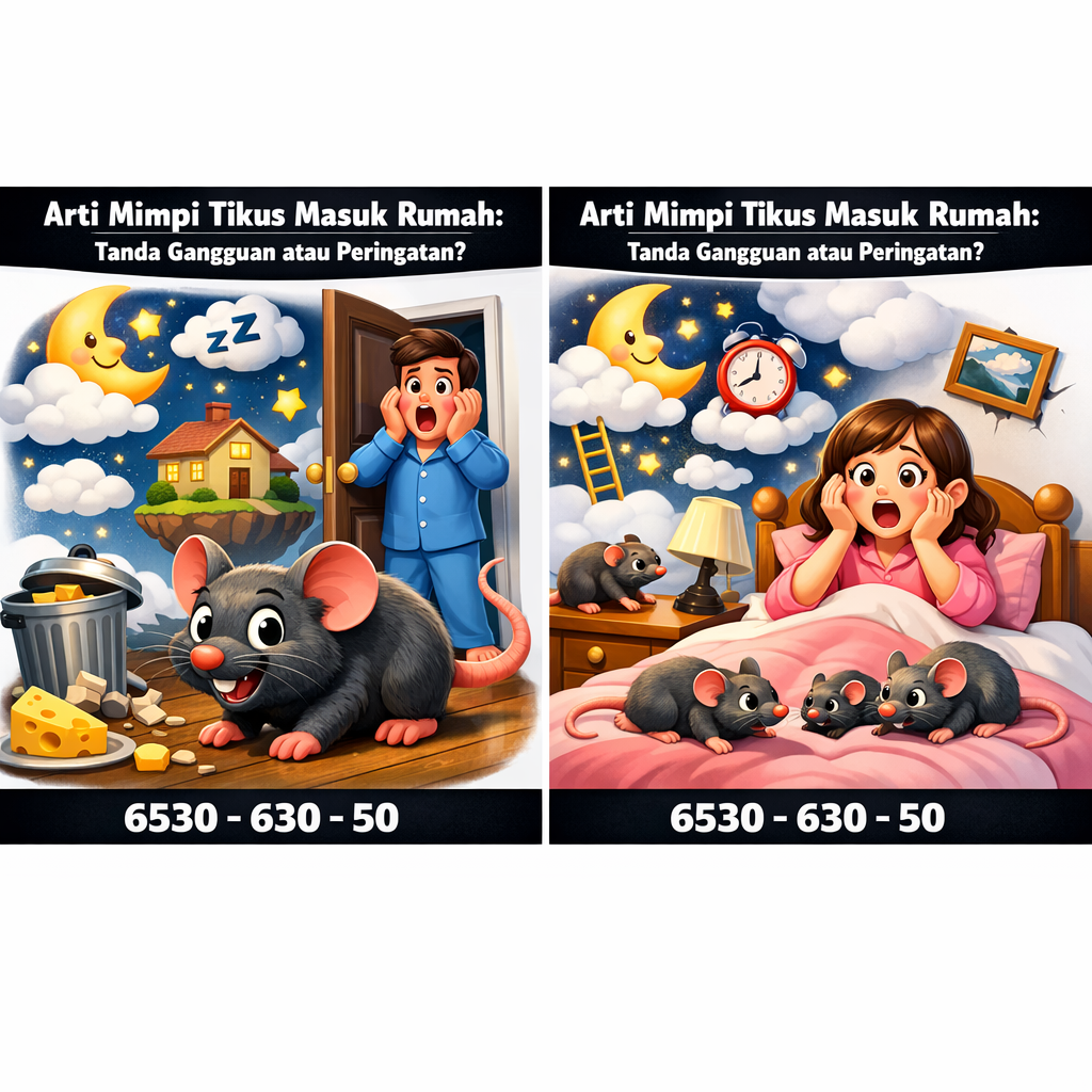 Arti Mimpi Tikus Masuk Rumah: Pertanda Tersembunyi yang Perlu Kamu Waspadai!