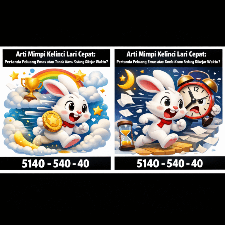 Arti Mimpi Kelinci Lari Cepat: Pertanda Peluang Emas atau Tanda Kamu Sedang Dikejar Waktu?