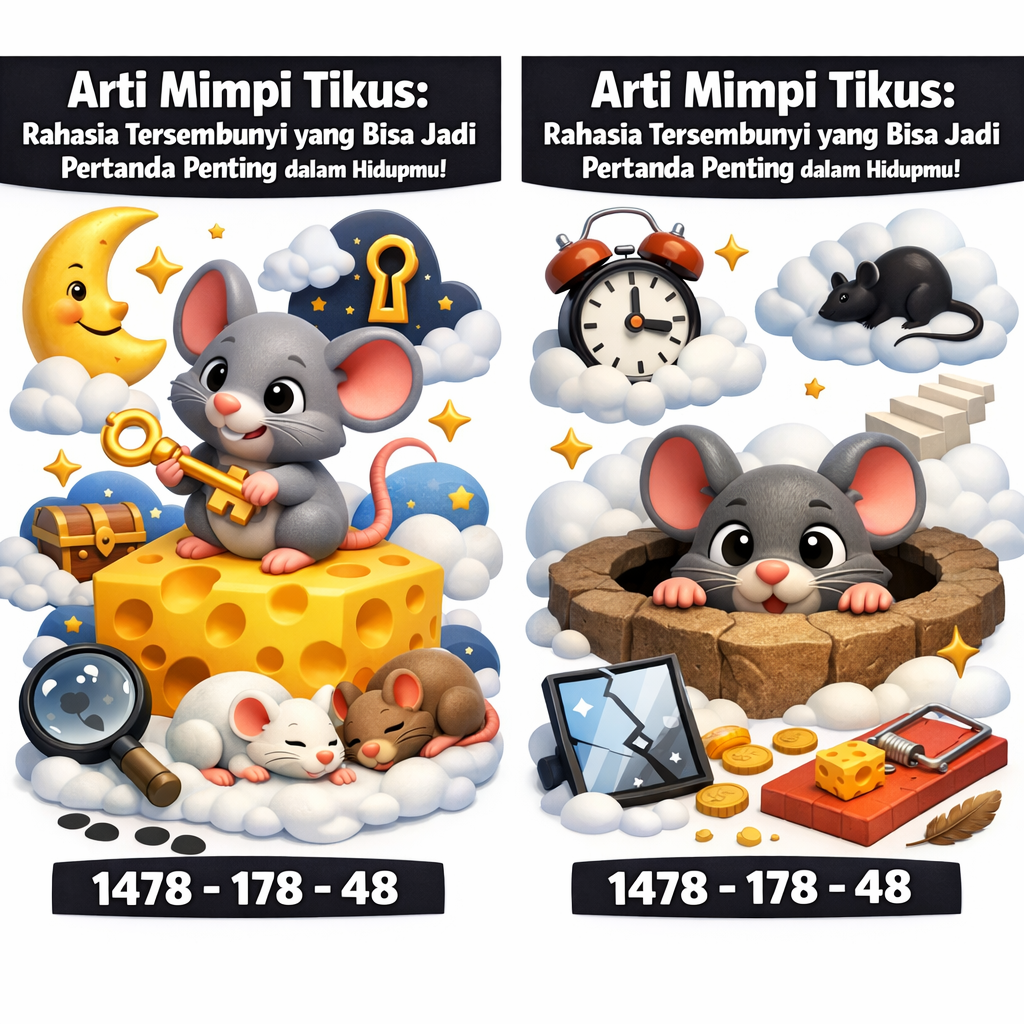 Arti Mimpi Tikus: Rahasia Tersembunyi yang Bisa Jadi Pertanda Penting dalam Hidupmu!