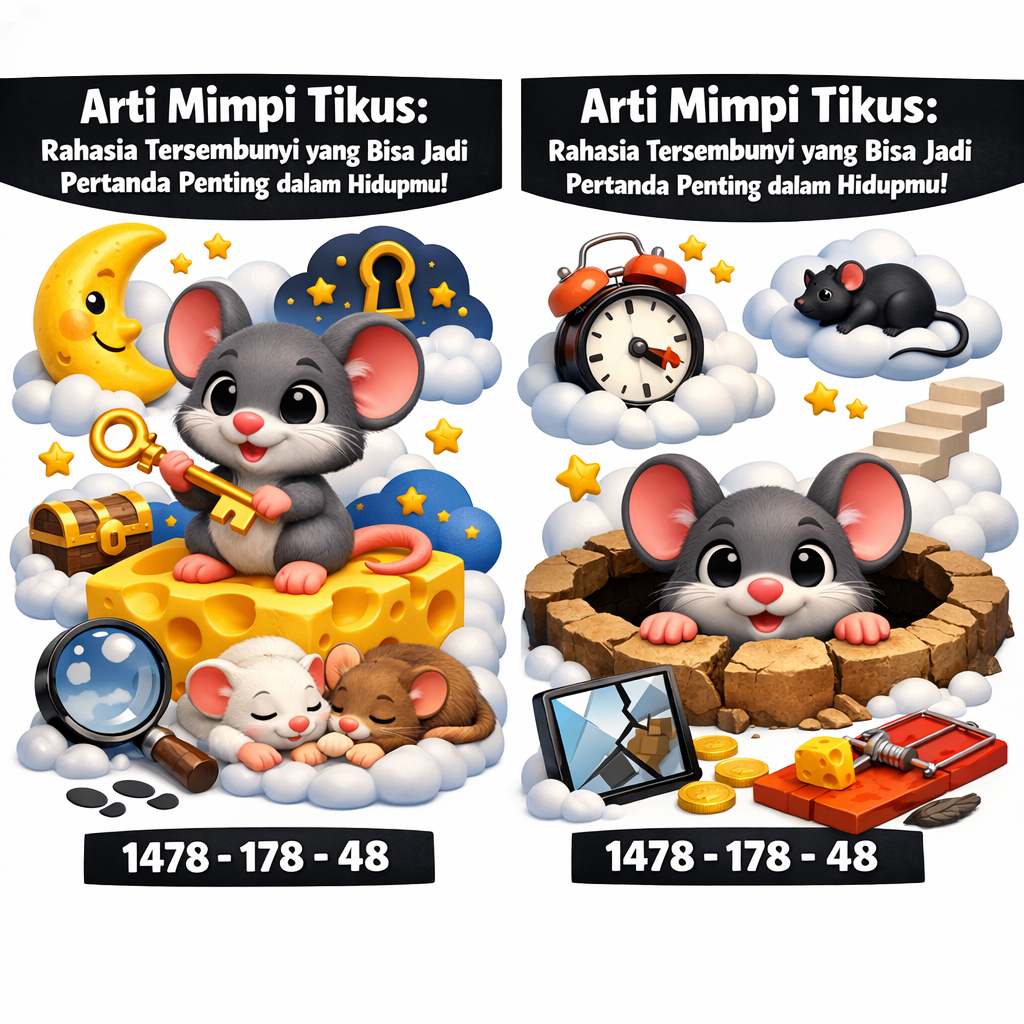 Arti Mimpi Tikus: Rahasia Tersembunyi yang Bisa Jadi Pertanda Penting dalam Hidupmu!