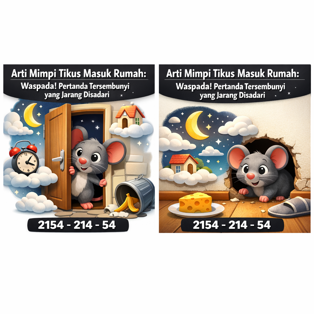 Arti Mimpi Tikus Masuk Rumah: Waspada! Pertanda Tersembunyi yang Jarang Disadari