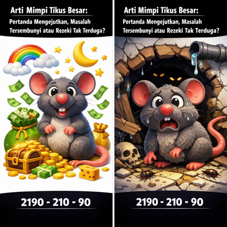 Arti Mimpi Tikus Besar: Pertanda Mengejutkan, Masalah Tersembunyi atau Rezeki Tak Terduga?