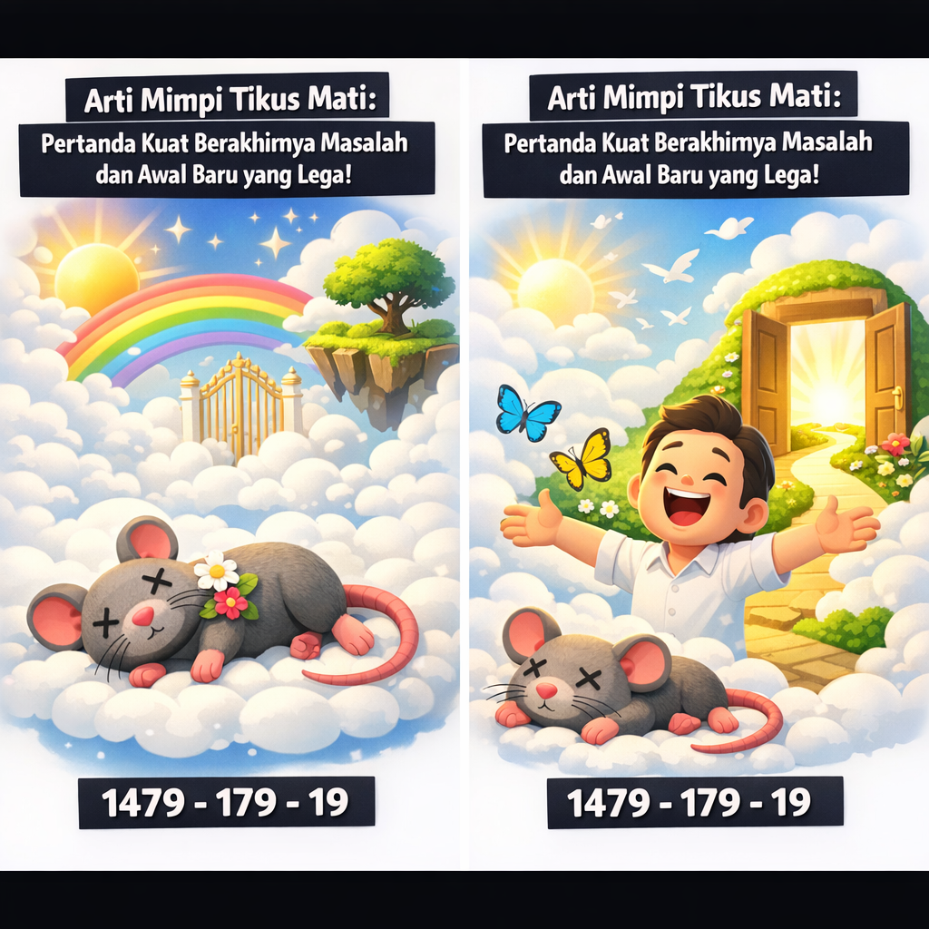 Arti Mimpi Tikus Mati: Pertanda Kuat Berakhirnya Masalah dan Awal Baru yang Lega!