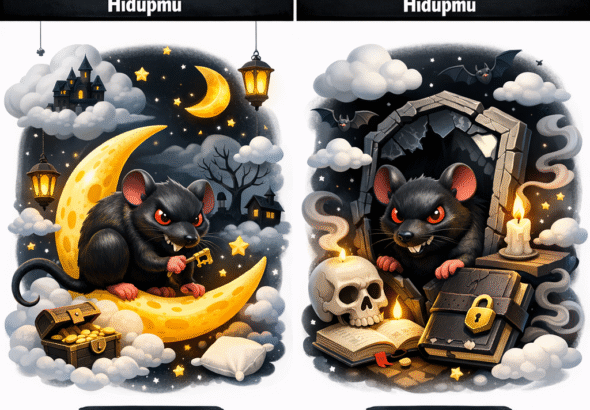 Arti Mimpi Tikus Hitam: Rahasia Gelap yang Mengungkap Sisi Tersembunyi Hidupmu