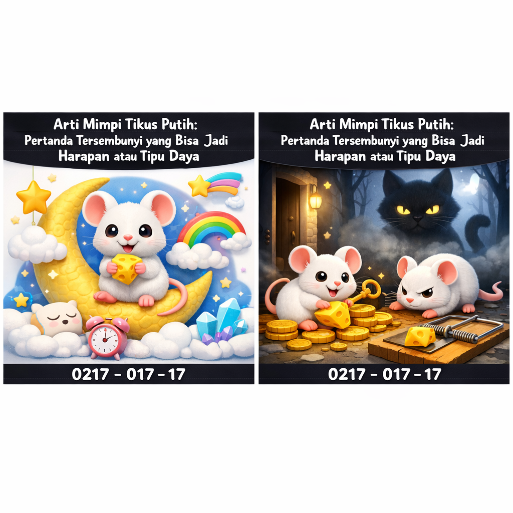 Arti Mimpi Tikus Putih: Pertanda Tersembunyi yang Bisa Jadi Harapan atau Tipu Daya