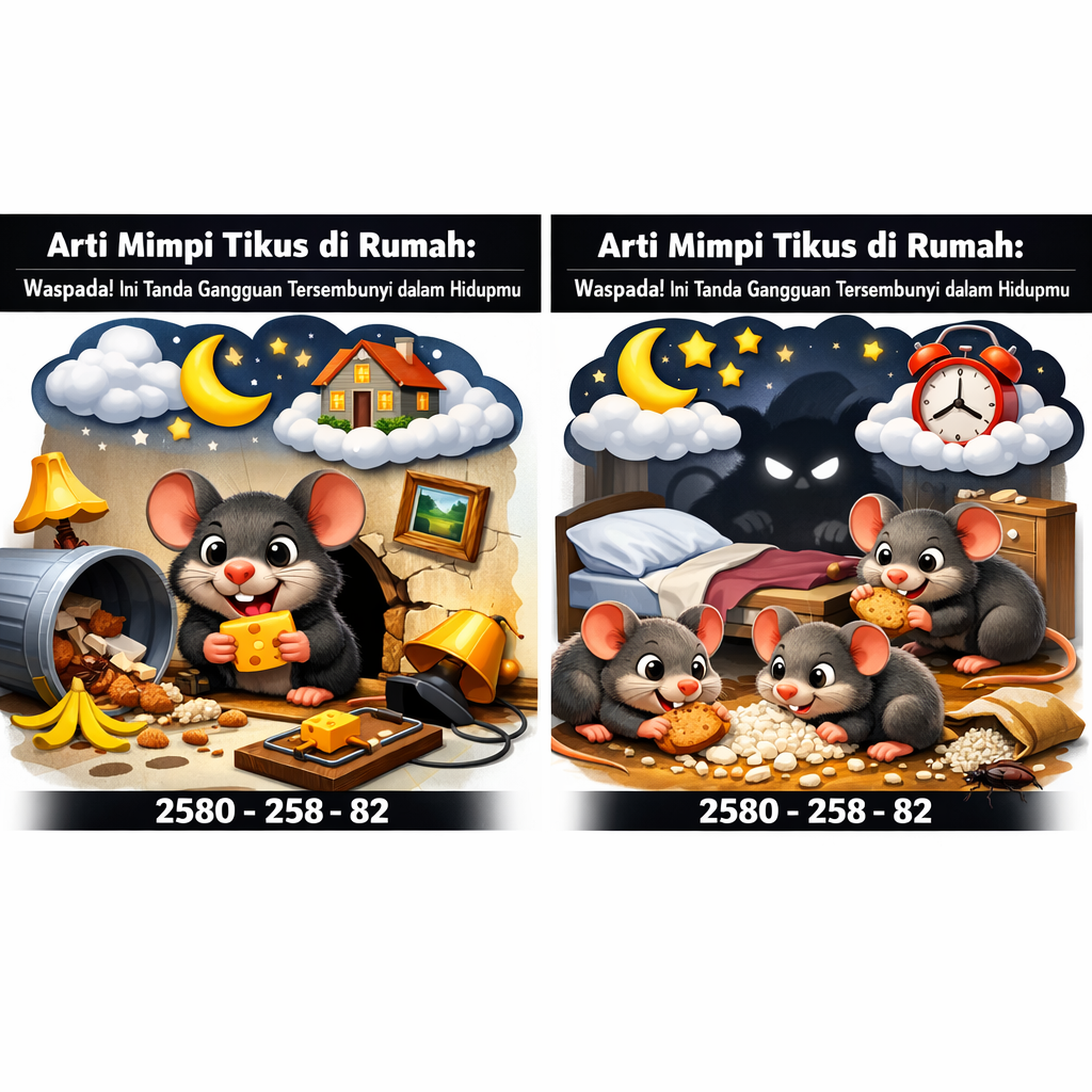 Arti Mimpi Tikus di Rumah: Waspada! Ini Tanda Gangguan Tersembunyi dalam Hidupmu