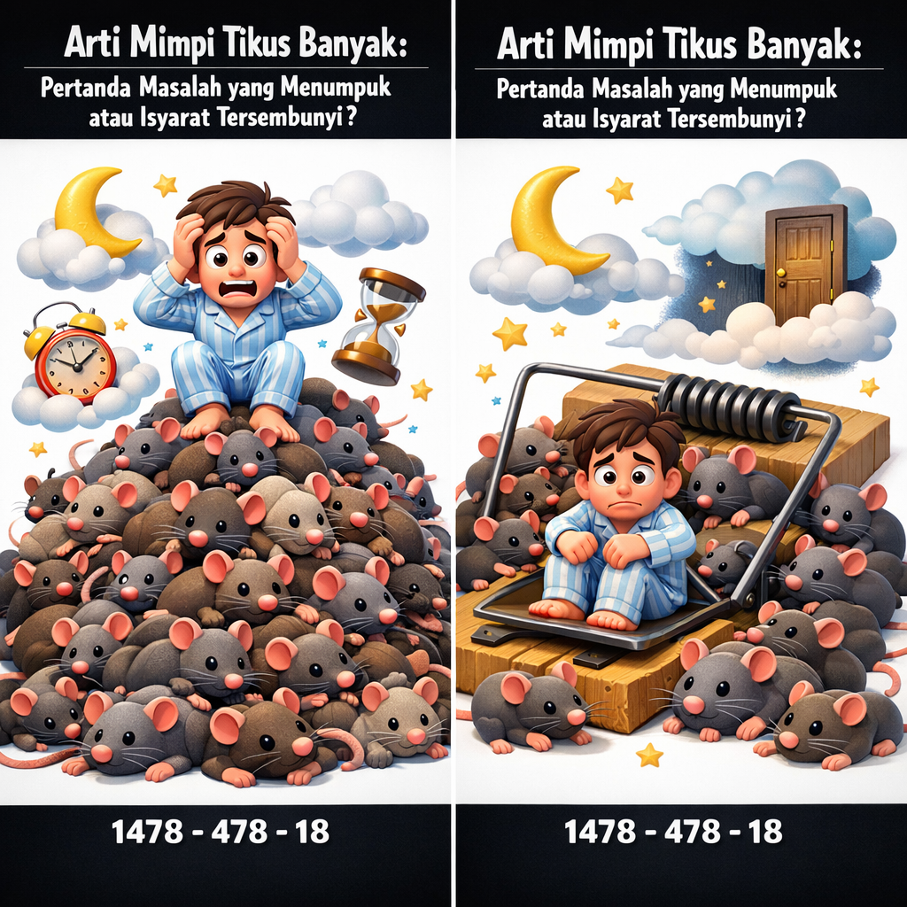 Arti Mimpi Tikus Banyak: Pertanda Masalah yang Menumpuk atau Isyarat Tersembunyi?