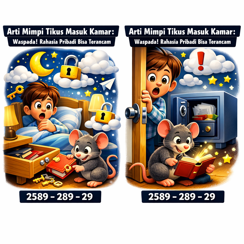 Arti Mimpi Tikus Masuk Kamar: Waspada! Rahasia Pribadi Bisa Terancam