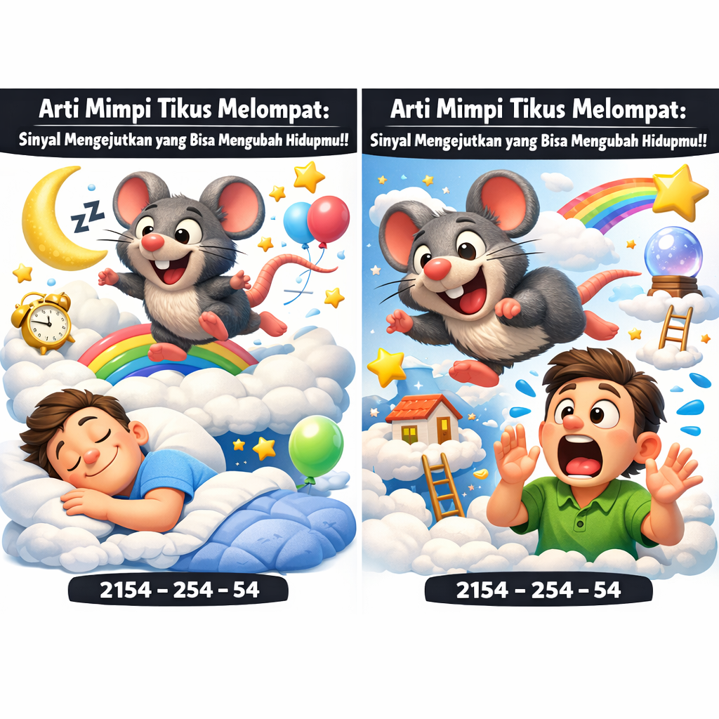 Arti Mimpi Tikus Melompat: Sinyal Mengejutkan yang Bisa Mengubah Hidupmu!