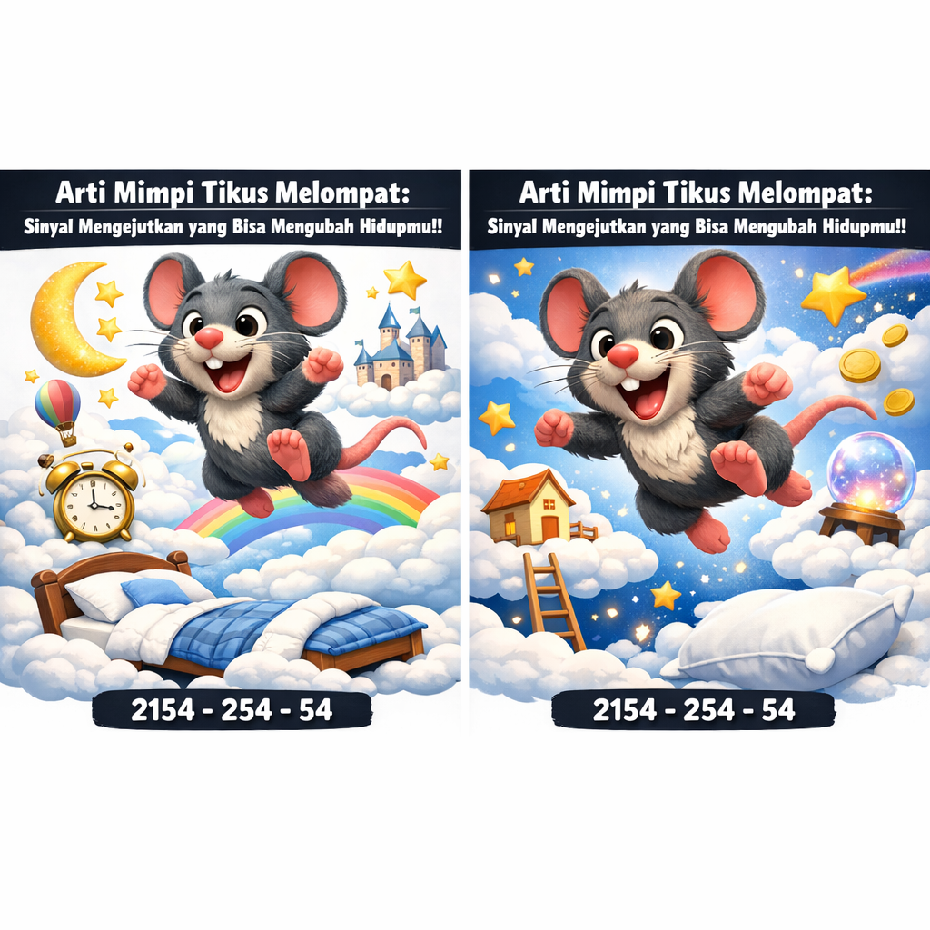 Arti Mimpi Tikus Melompat: Sinyal Mengejutkan yang Bisa Mengubah Hidupmu!
